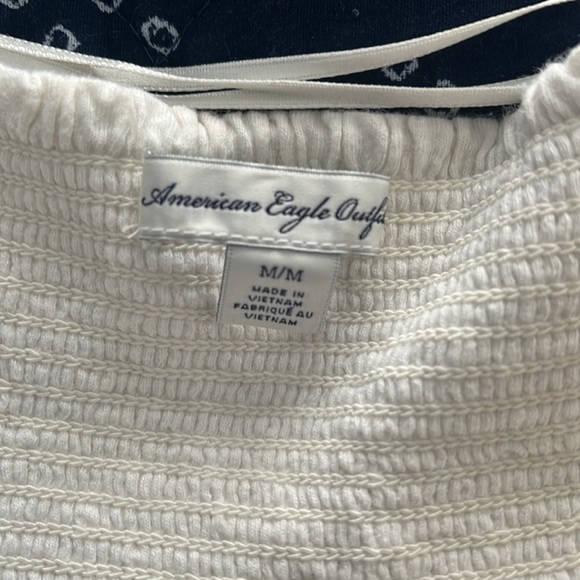 American Eagle, off white strapless top, size medium - Picture 2 of 3